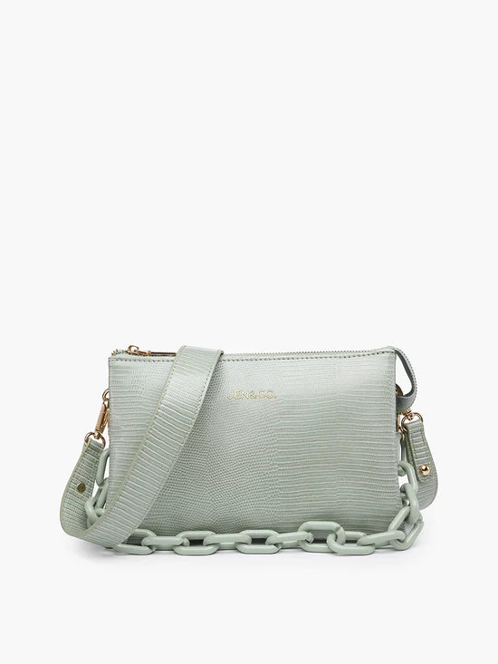 Izzy Vegan Lizard Designer Purse