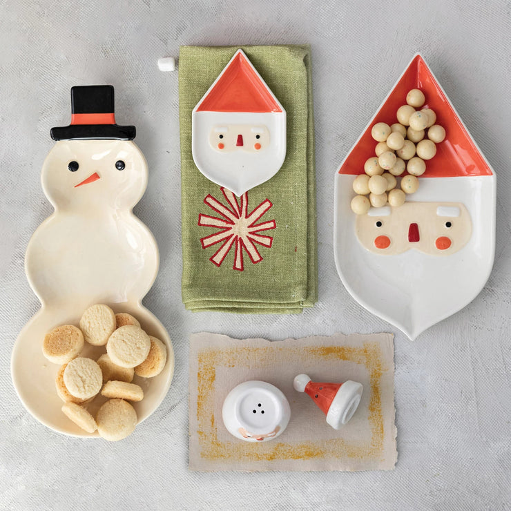 Santa Shaped Platter