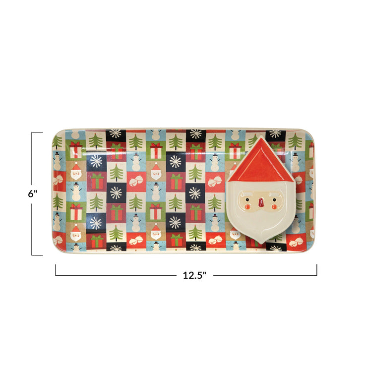 Festive Holiday Tray