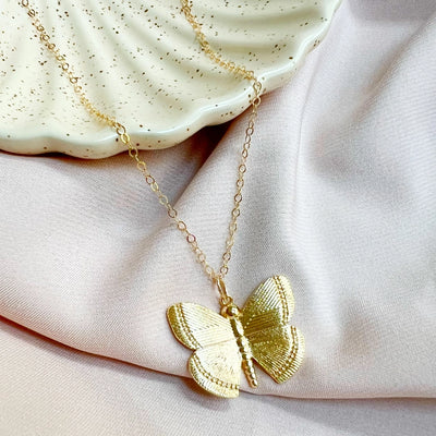 Mariposa Butterfly Necklace