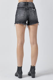 Move Along Distressed Shorts