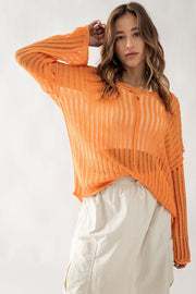 Parkside Views Cover Up Knit Top
