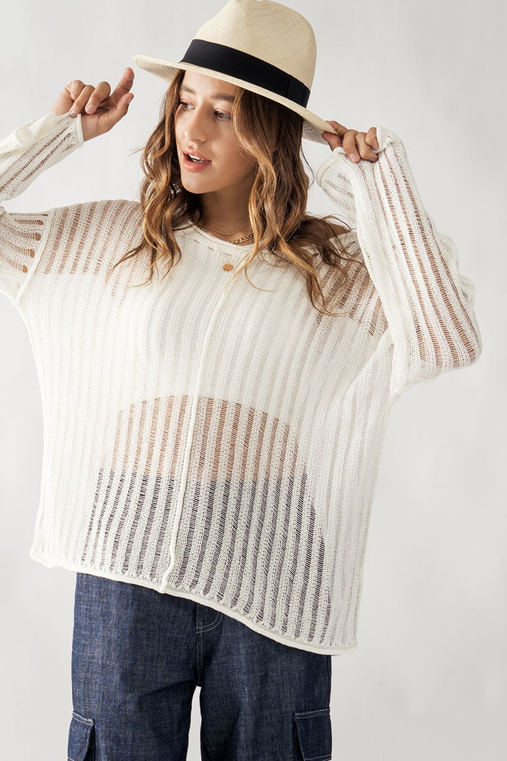 Parkside Views Cover Up Knit Top