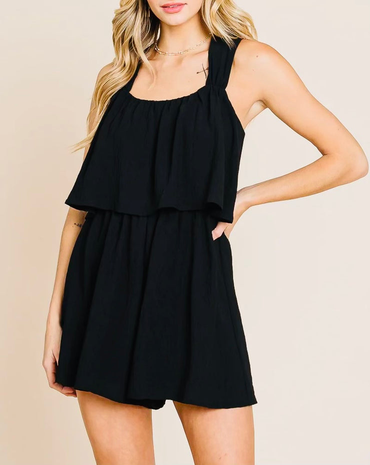 Living & Loving Halter Neck Romper