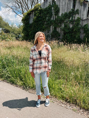 Sweet Retreat Plaid Button Down