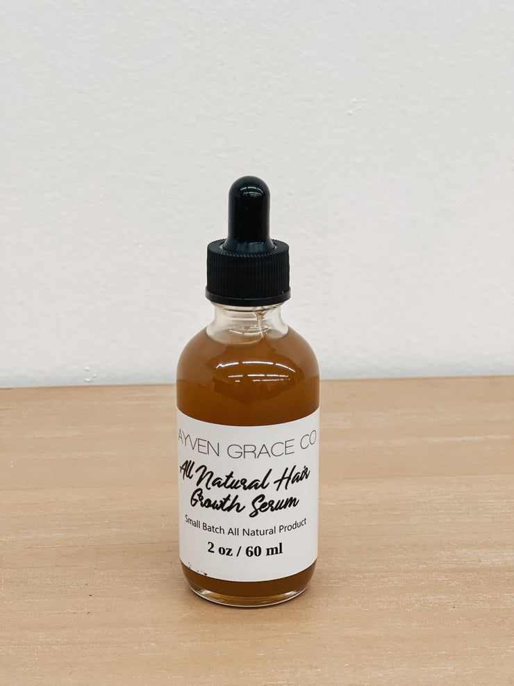 All Natural Hair Growth Serum