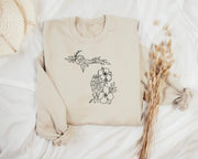 Custom Floral State Sweatshirt (All States!)