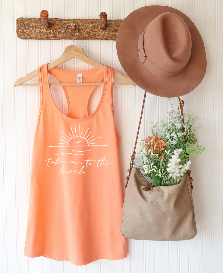 Take me to the Beach Next Level Tank