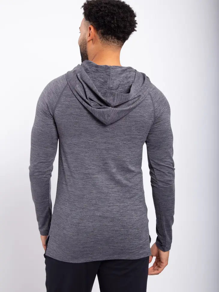 Men - Lightweight Active Raglan Hoodie Top