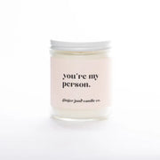Quote Soy Candle