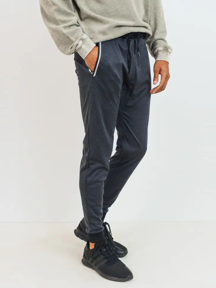 Mono B MEN - Sleek Active Cuffed Joggers