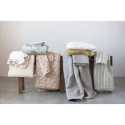 Floral Pattern Bedding with Shams
