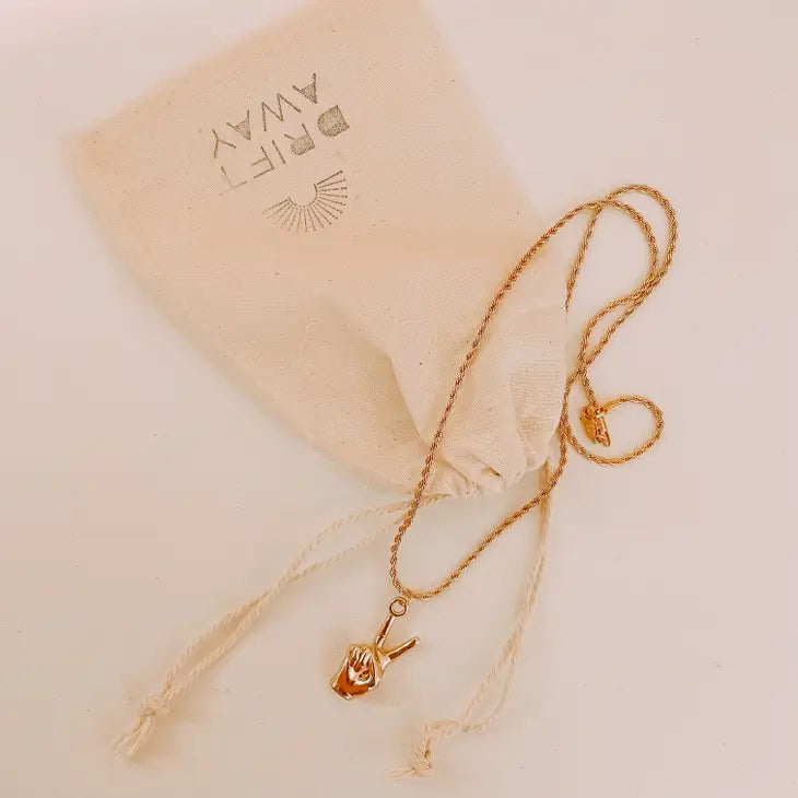 Peace Out Necklace