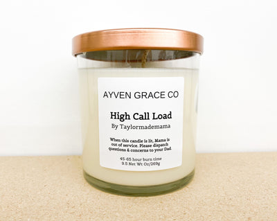 High Call Load 9.5 oz Candle