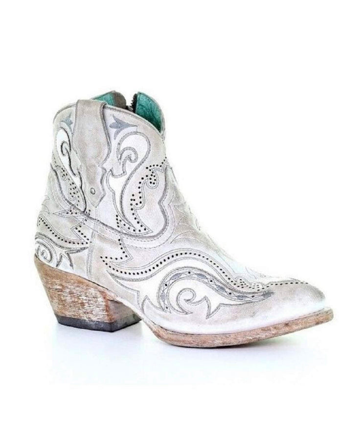 Adaline Ankle Cowgirl Booties